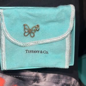 Tiffany Gold Butterfly Charm